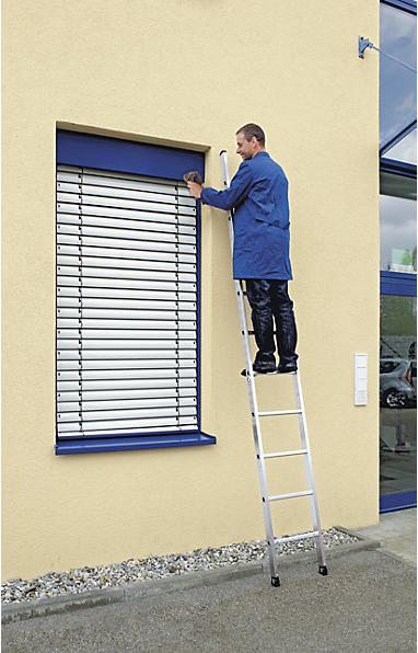 Produktbild Munk Sprossen-Anlegeleiter mit nivello-Traverse 12 Sprossen (Anlegeleiter, 360 cm)