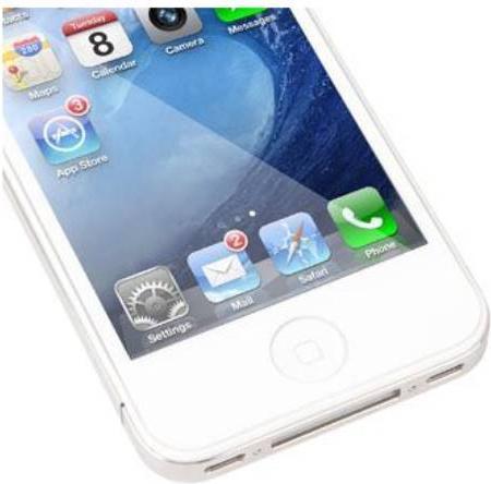 Actual product image Moshi iVisor XT glass film (1 Piece, Apple iPhone 4s)