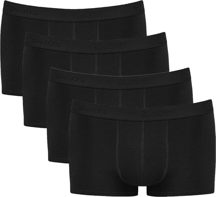 Sloggi 4er Pack 24/7 Boxershorts - Hipster - Unterhose (L, 4er Pack)