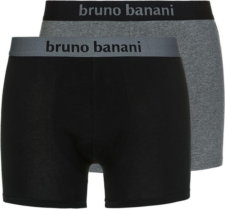 Grau melange, Schwarz