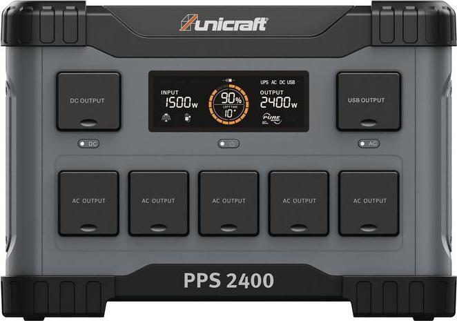 Actual product image Unicraft Powerstation PPS 2400 (2150 Wh, 25 kg)