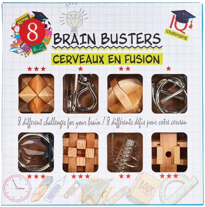 Eureka! Puzzle Collection Brain Busters / Cerveaux en Fusion (8 pieces)