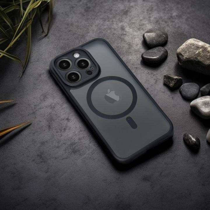 Produktbild OEM Back panel cover FULL MATTE MAG COVER case compatible with MagSafe for SAMSUNG A56 black (Abdeckung, A56)