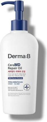 Immagine prodotto Derma:B Derma B CeraMD Olio Riparatore 200ml Senza Profumo Leggero ad Assorbimento Rapido Ammorbidisce (Olio corpo, 200 ml)