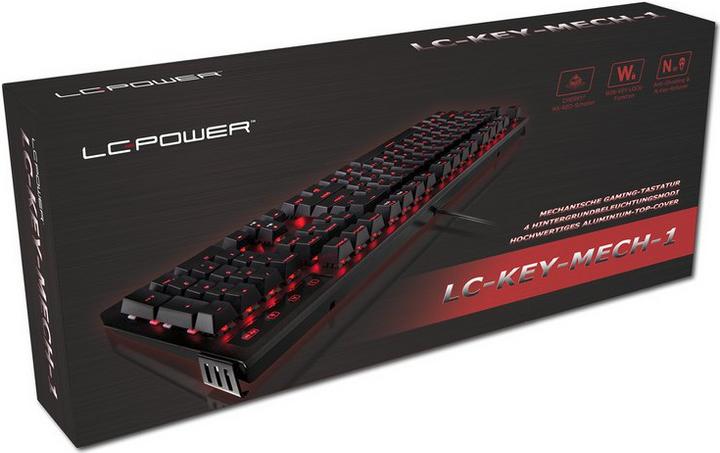 Actual product image LC-Power LC-KEY-MECH-1 (DE, Cable)