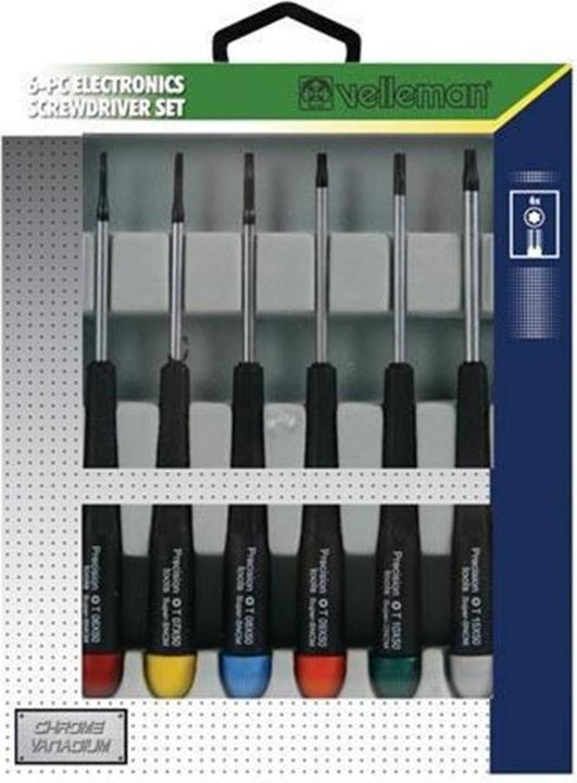 Velleman VTSET30 Cacciavite di precisione (Torx (TX))