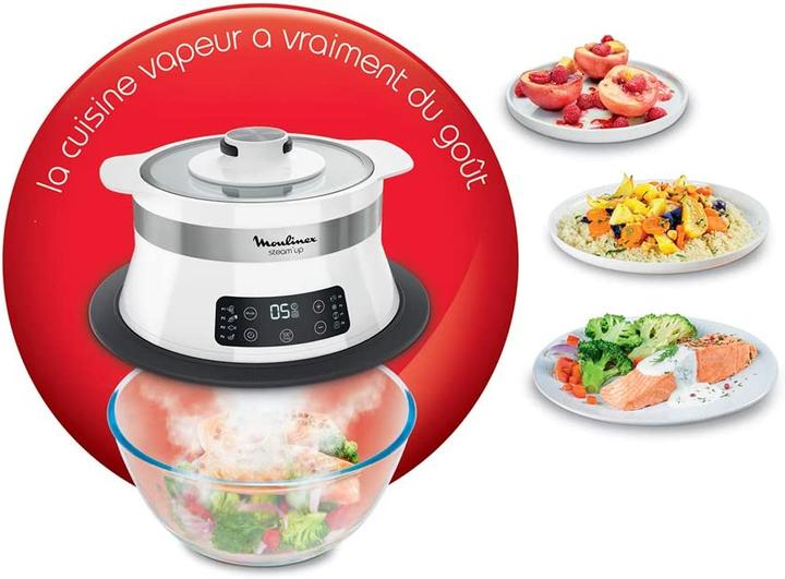 Image du produit Moulinex Cuiseur vapeur avec 8 programmes