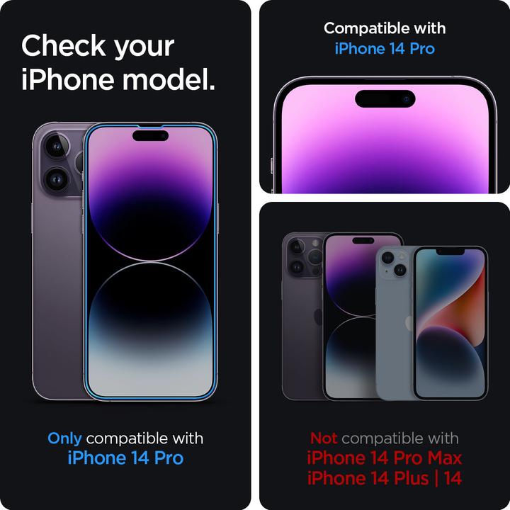 Produktbild Spigen EZ Fit (2 Stück, Apple iPhone 14 Pro)