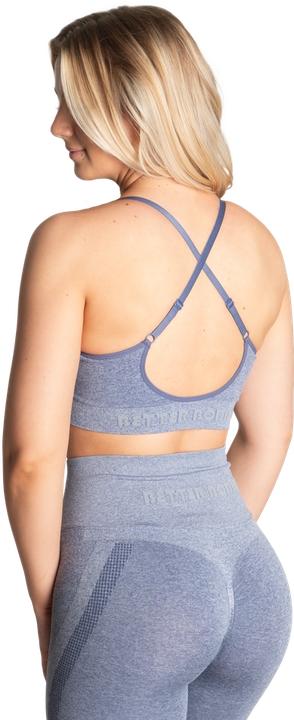 Produktbild Better Bodies Curve Scrunch Bra - Blue Melange (L)