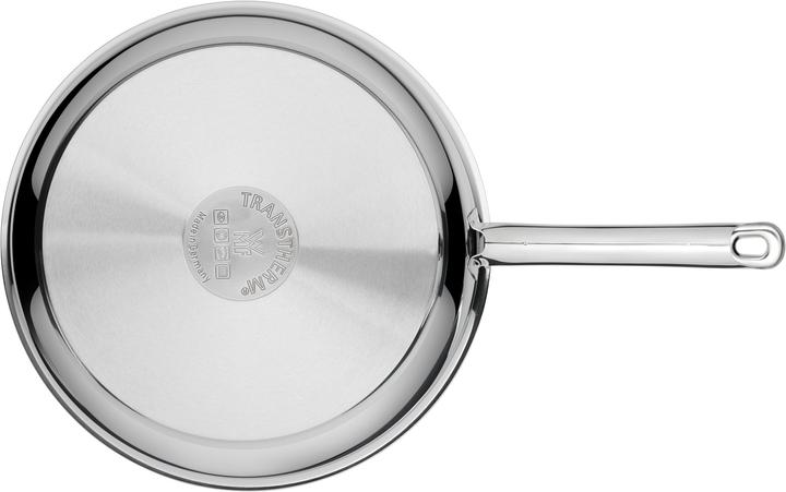 Produktbild WMF Edelstahlpfanne Bratpfanne 24cm Pfanne Induktion Profi unbeschichtet (24 cm, Bratpfanne, Edelstahl)