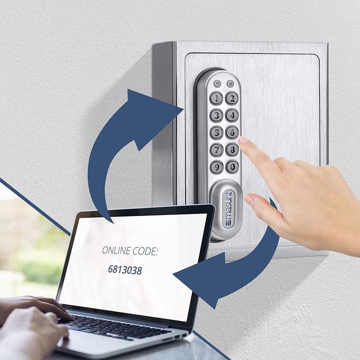Actual product image Masunt Key safe 1120 E Code