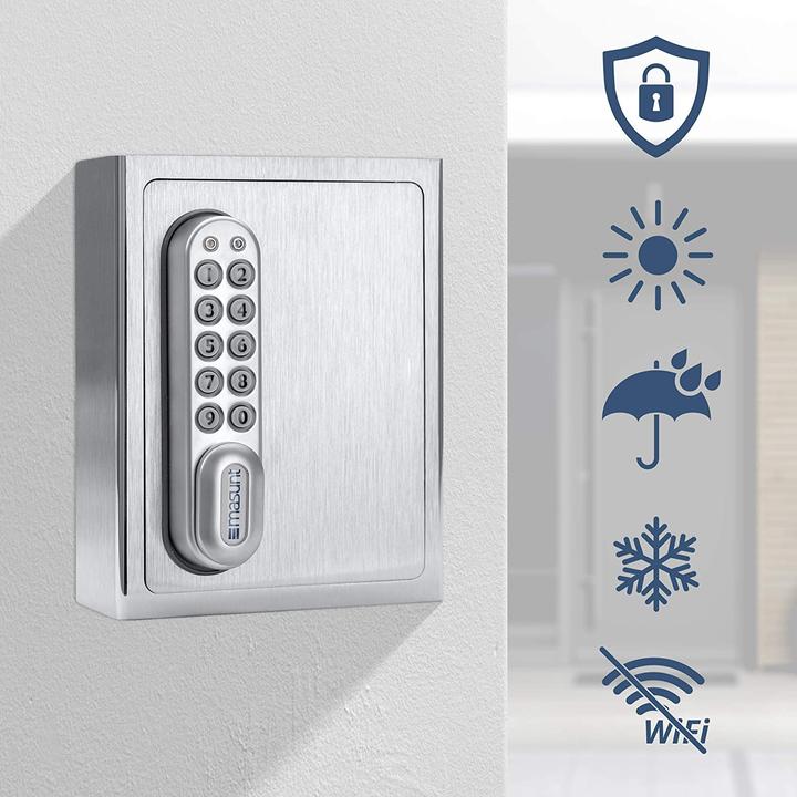 Actual product image Masunt Key safe 1120 E Code