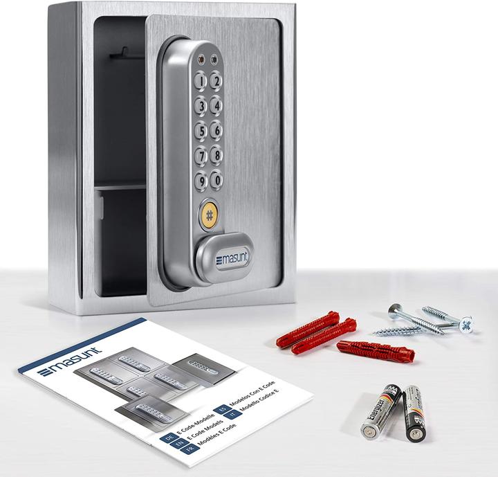 Actual product image Masunt Key safe 1120 E Code