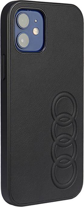 Image du produit Audi Étui rigide en cuir synthétique pour iPhone 11 Pro 5.8" czarny/black AU-TPUPCIP11-TT/D1-BK (Apple iPhone 11 Pro)