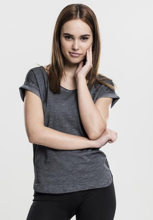 Immagine prodotto Urban Classics Tee lungo da donna a forma di schienale con tintura spray (L)