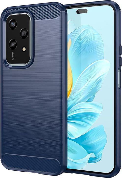 Produktbild Techsuit - Carbon Silicone - Honor 200 Lite - Blue (Honor 200 Pro)