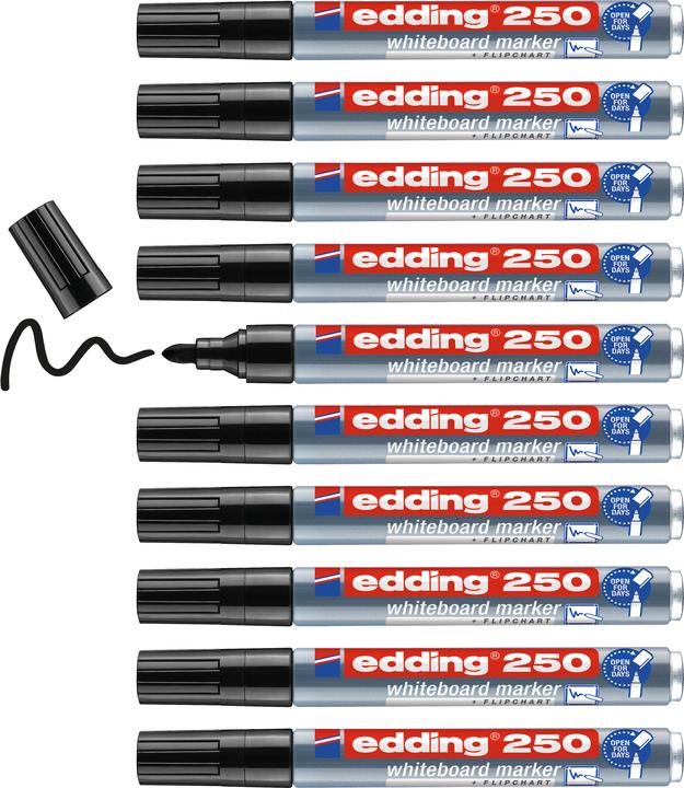 Produktbild Edding 250 (Schwarz, 3 mm, 1 x)