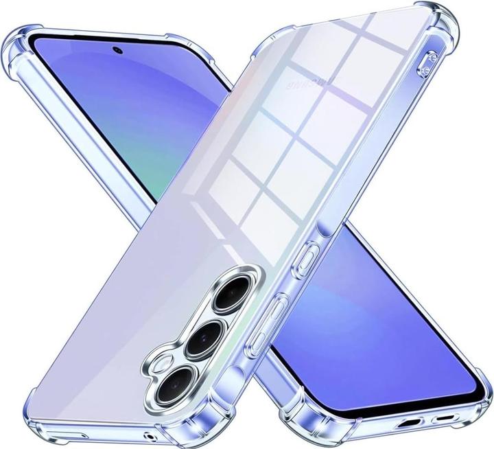 Actual product image Screenguard Crystal Soft Airbag Bumper Hülle (Samsung Galaxy A36)