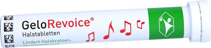 GeloRevoice Halstabletten Kirsch-Menthol, 20 St. Tabletten (20 Stück)