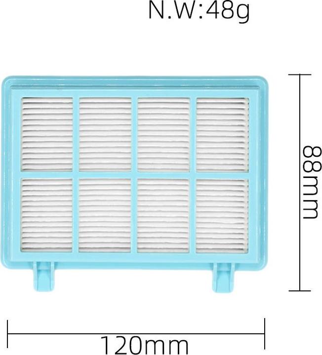Produktbild Plutoos 2 Filter für Philips PowerPro Compact, PowerPro City & PowerPro Active Staubsauger