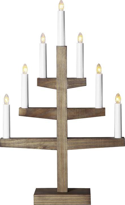 Produktbild Best Season Fensterleuchter 'Trapp' (34 x 34 x 54 cm)