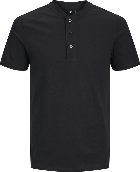 Produktbild Jack & Jones Einfarbig Grandad Kragen T-shirt T-shirt (L)