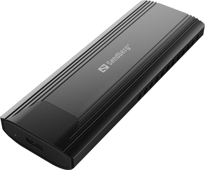 Actual product image Sandberg USB 3.2 Case for M.2+NVMe SSD (M.2, M.2 2230, M.2 2242, M.2 2260, M.2 2280)