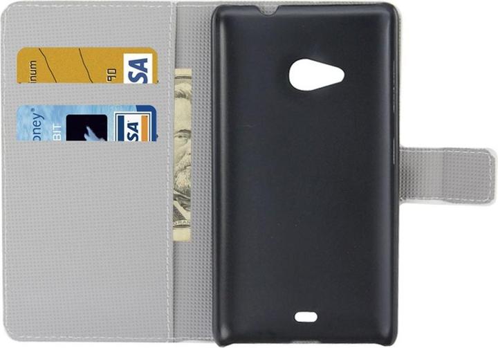 Produktbild König Design Handyhülle Tasche für Handy Microsoft Lumia 535 Retro Fahne England (Microsoft Lumia 535)