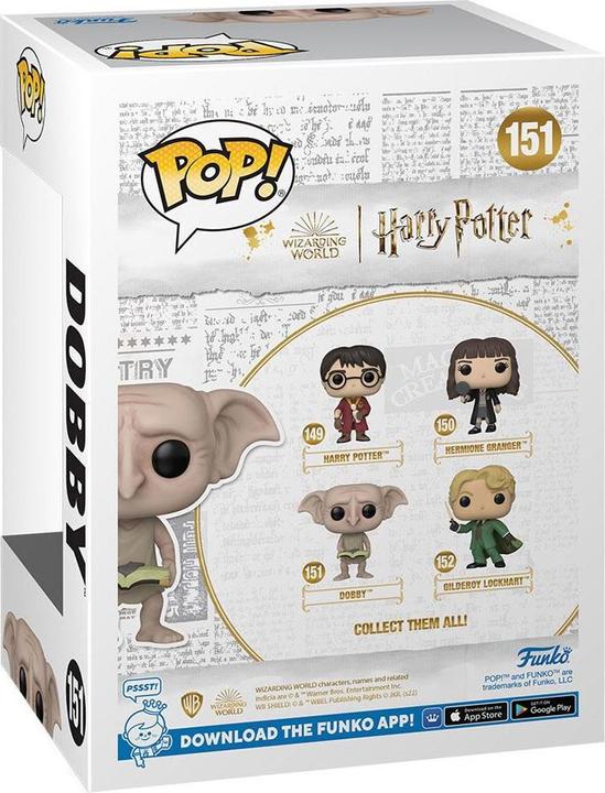 Actual product image Funko Pop. Harry Potter CoS 20th : Dobby (151)
