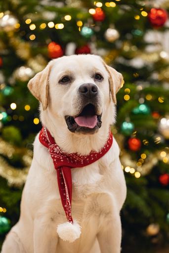 Actual product image Beeztees Christmas Plush (Dog bandana)