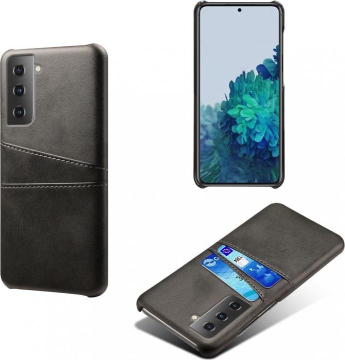 Actual product image Screenguard Samsung Galaxy S21 CardCaddy Leather Backcase with Card Pockets (Samsung Galaxy S21+)
