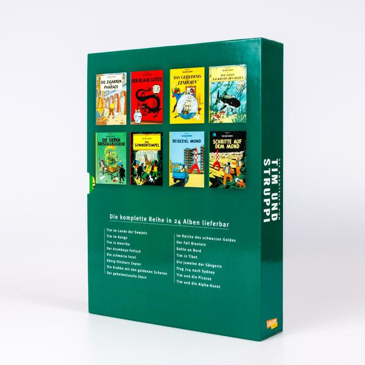 Image du produit Tintin : les aventures de Tintin (Allemand, Hergé, 2025)