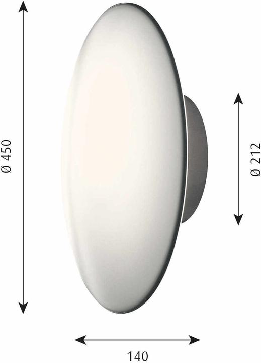 Image du produit Louis Poulsen Aj Eklipta Led Applique/plafonnier (1770 lm)
