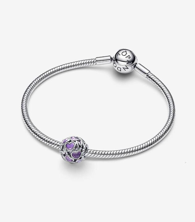 Image du produit Pandora Coeurs Maman (Vernis émail, Argent massif)