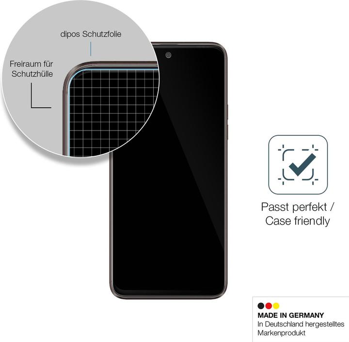 Actual product image Dipos Screen Protector Anti-Shock (2 Piece, HTC U23 Pro)