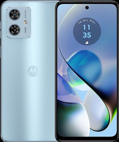 Motorola Moto G54 (256 GB, Glacier Blue, 6.50", Hybrid Dual SIM, 50 Mpx, 5G)