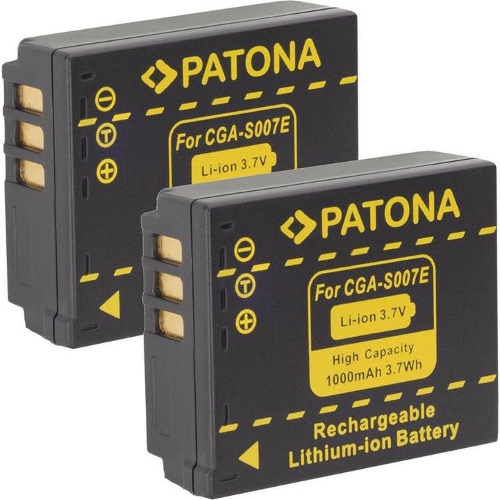 Produktbild Patona CGA-S007 Akku für Panasonic (Kamera Akku)