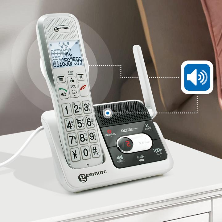 Produktbild Geemarc AMPLIDECT 595 U.L.E Schnurloses Telefon mit Anrufbeantworter