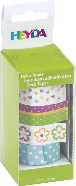 Heyda Washi Tape fleurs multicolore