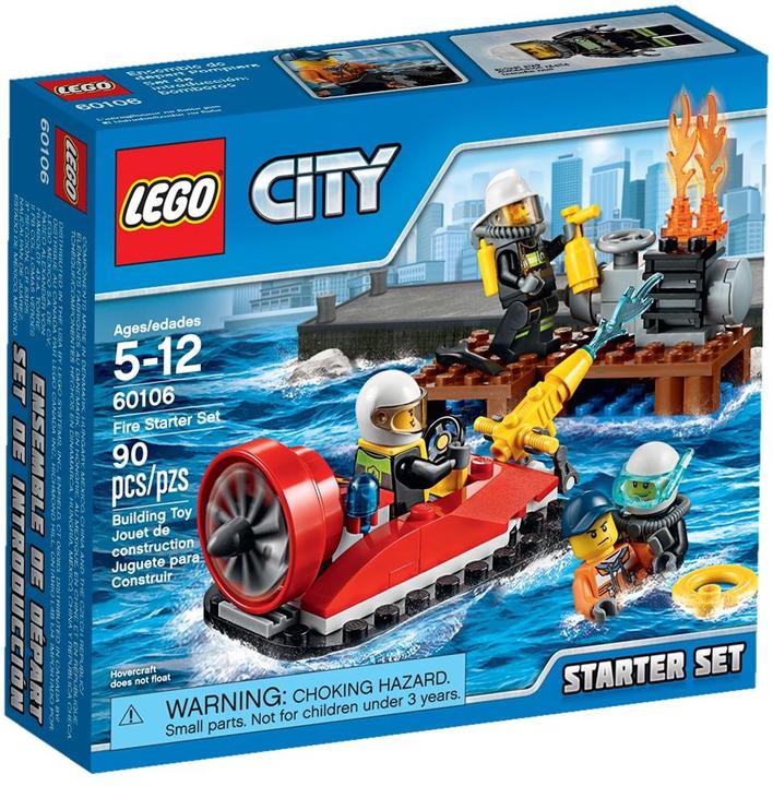 Actual product image LEGO Fire brigade starter set (60106, LEGO City)