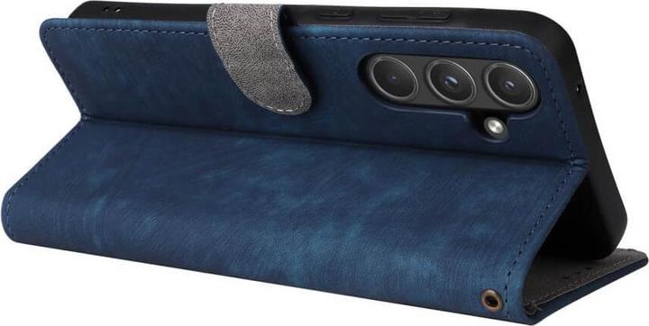 Actual product image Cover-Discount Galaxy A55 - Case with RFID blocker blue (Samsung Galaxy A55)