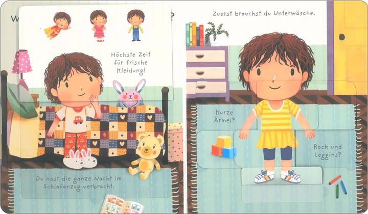 Actual product image Warum muss ich mich anziehen? (German, Katie Daynes, Marta Alvarez Miguens, 2022)