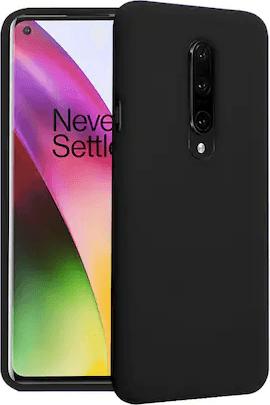 Produktbild mobileup Silikon Case OnePlus 8 - Black (Oneplus 8)