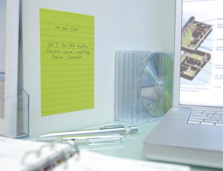 Produktbild Post-it Super Sticky Grossformat (12.5 x 20.5 cm)
