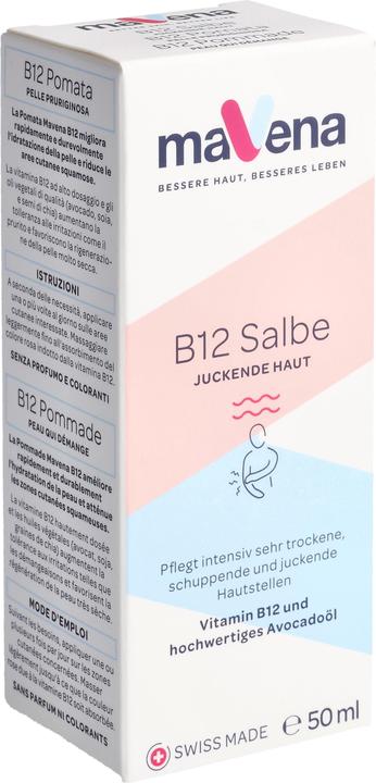 Actual product image Mavena B12 Salbe Tb 50 ml (Body cream, 50 ml)