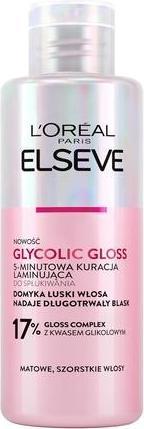 Produktbild L'Oréal Paris L'Oreal Elseve Glycolic Gloss Restorative Treatment For Shiny Hair For Women 200Ml (200 ml)