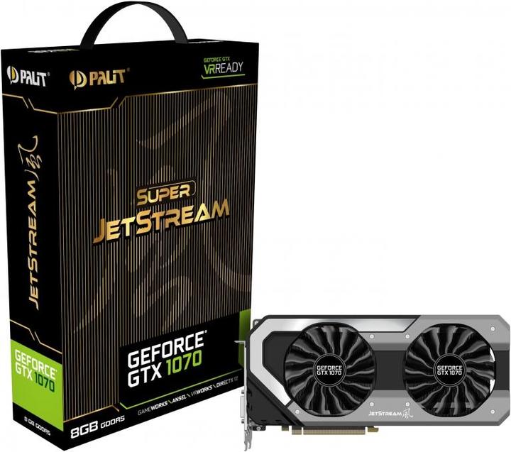 Immagine prodotto Palit GeForce GTX 1070 Super JetStream (8 GB)