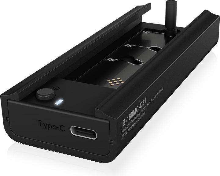 Productafbeelding Icy Box IB-180MC-C31 DockingStation M.2 NVMe&SATA SSD (M.2)