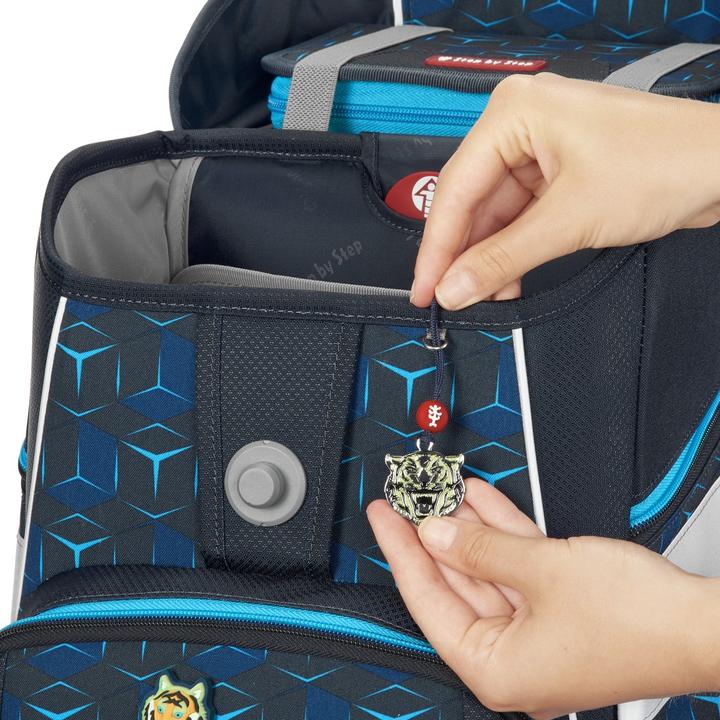 Actual product image Step by Step satchel set SPACE SHINE "Tiger Night Kimba" 5 pieces (20 l)