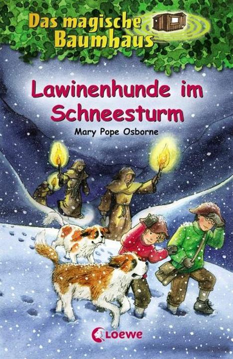 Produktbild Lawinenhunde im Schneesturm (Deutsch, Jutta Knipping, Sandra Margineanu, Loewe Kinderbücher, Mary Pope Osborne, 2012)
